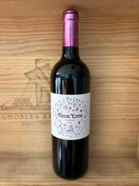 1 bouteille Nova Lova  Saint-Emilion 75cl