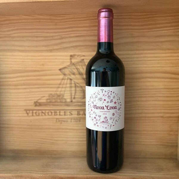 1 bouteille Nova Lova  Saint-Emilion 75cl