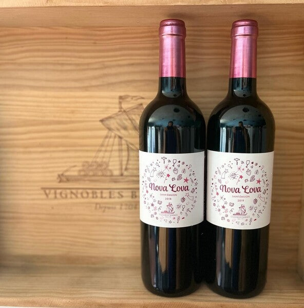 Coffret Duo  Nova Lova  Saint-Emilion 75cl