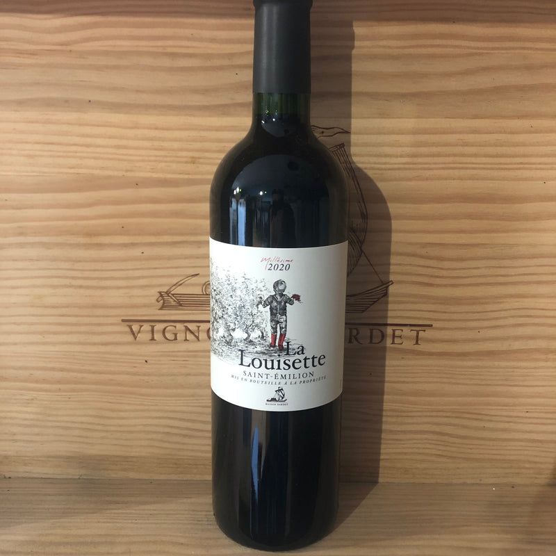 1 bouteille Louisette Saint-Emilion 75CL
