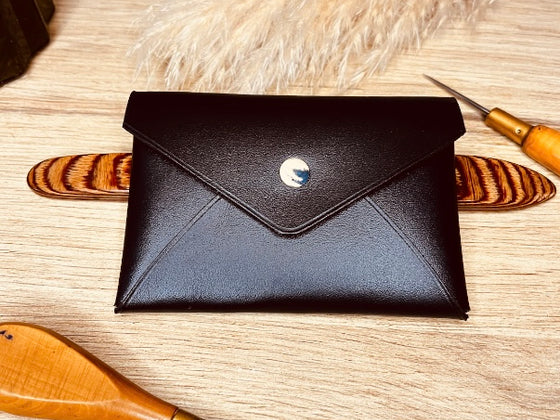 Porte carte en cuir