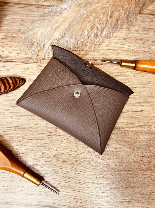 Porte carte en cuir