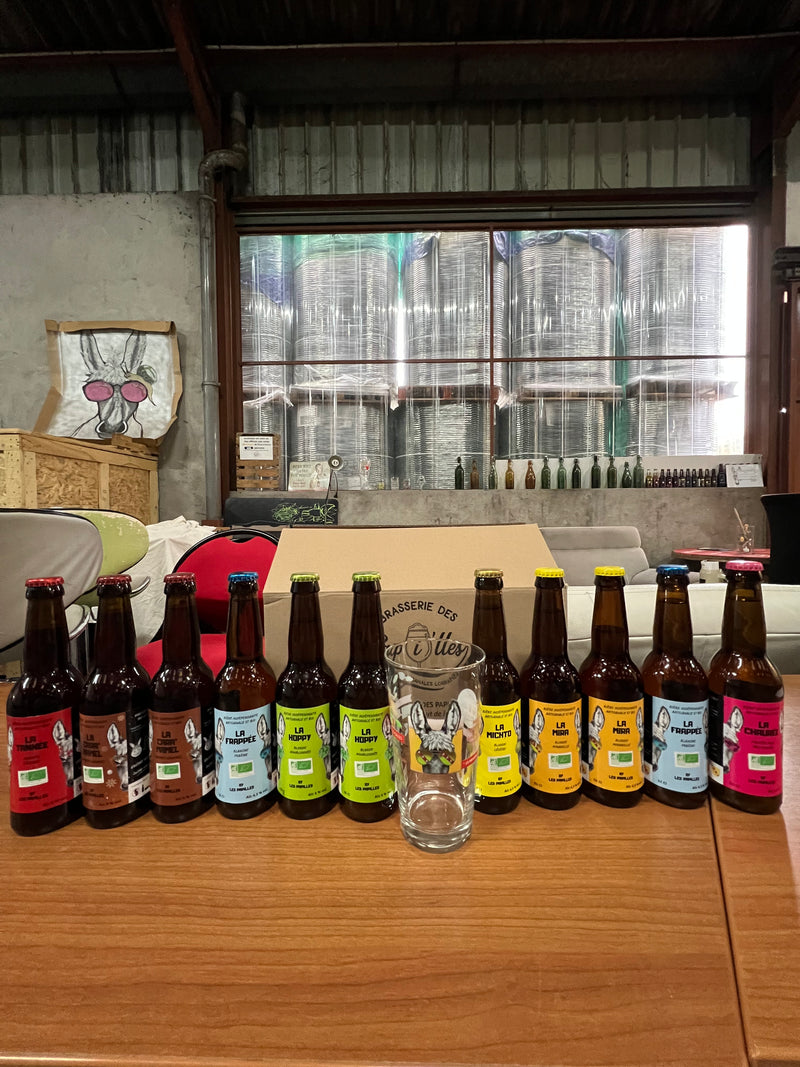 11x33cl bières artisanales lorraines et un verre de 33cl