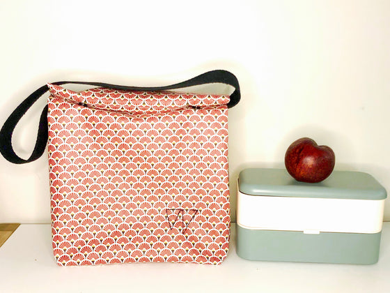 LUNCH BAG EN TISSU ENDUIT