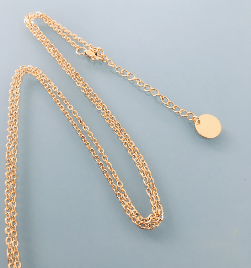 Collier sautoir Chrysoprase