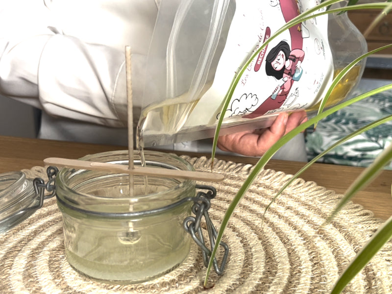 Kit de recharge bougie parfumée