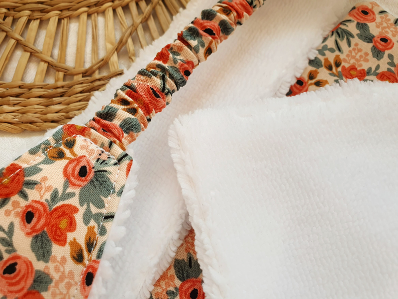 Lingettes lavables et Bandeau de soin