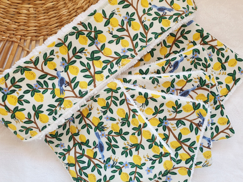 Lingettes lavables et Bandeau de soin