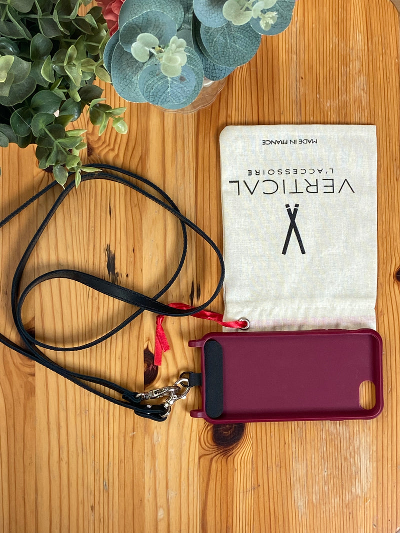 Lanières cuir pour smartphone