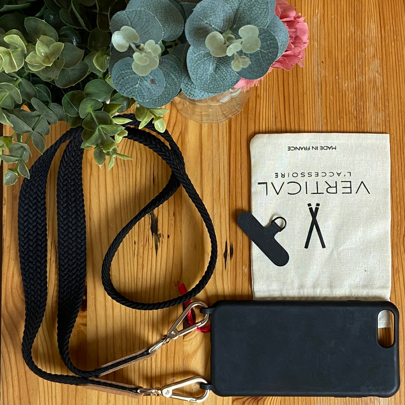 Lanières tressées pour smartphone