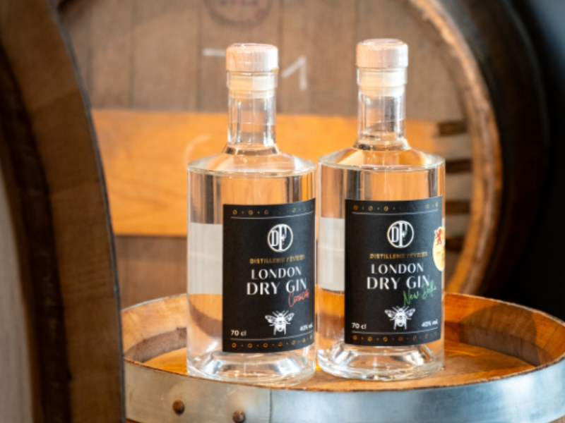 1 Gin New Delhi et 1 Gin Caracas