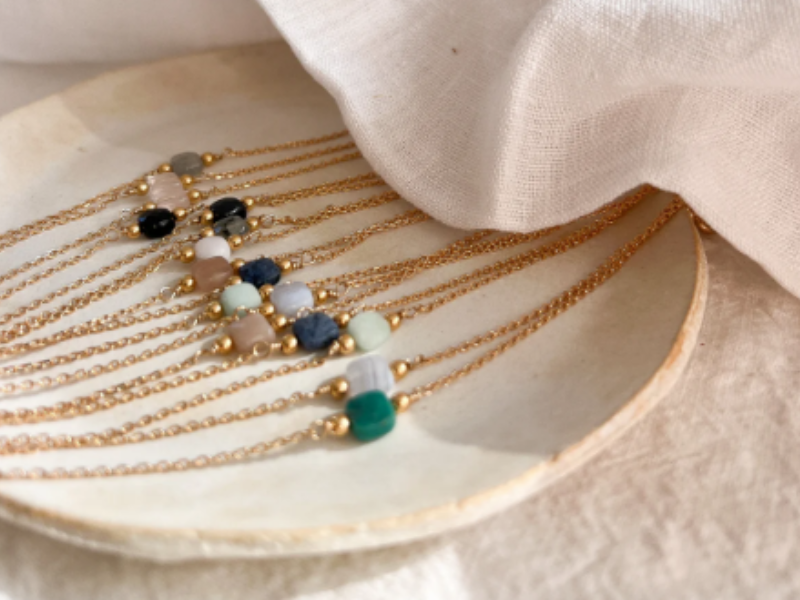 Combo des DEUX : bracelet et boucles Emy et Penelope