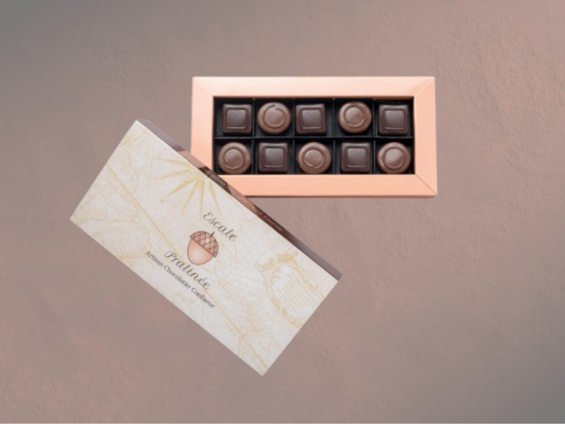 Coffret prestige L’Assortiment : pralinés, pâtes de fruits et chocolats fins
