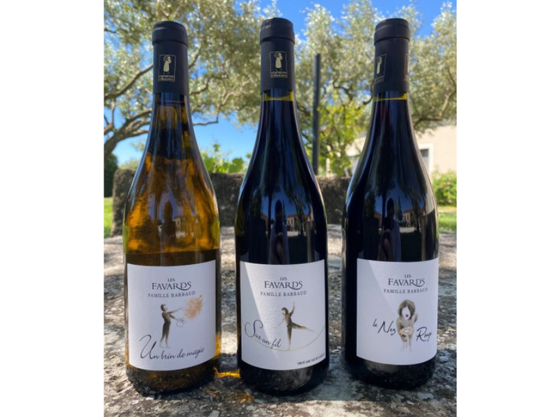 COFFRET VIN DU RHÔNE BIO 3 BOUTEILLES BLANC/ROUGE AOC CÔTES-DU-RHÔNE, CÔTES-DU-RHÔNE VILLAGES