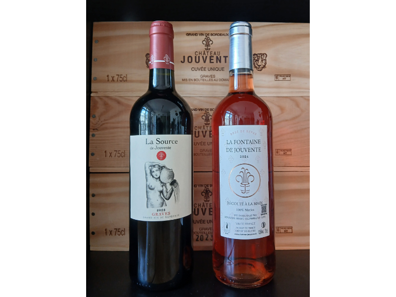 Notre cuvée plaisir et notre rosé gastonomique