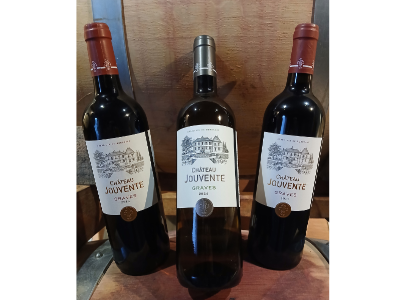 Les grands Rouges et Blanc du Château Jouvente
