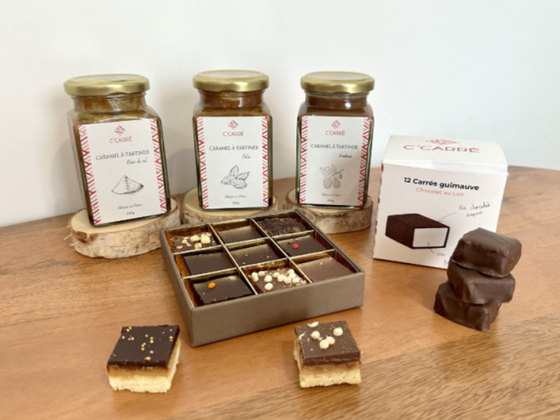 La gourmandise au carré