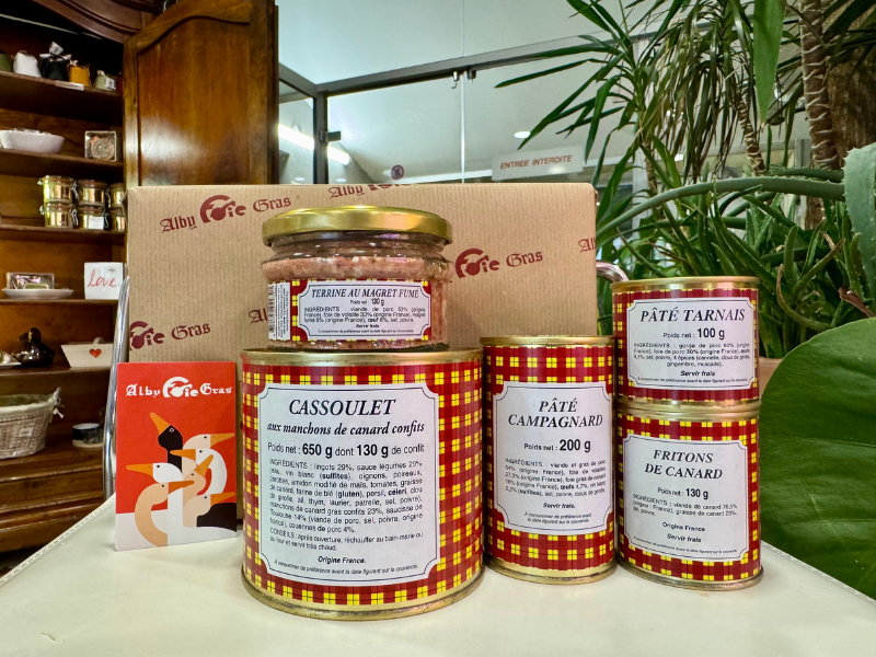Coffret Échappée Gourmande : Cassoulet, et 4 spécialités Tarnaise