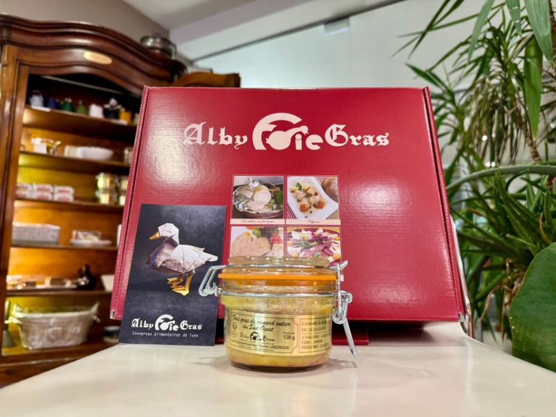 Coffret Festin du Canard : assortiment de 2 foies gras & 5 entrées du tarn