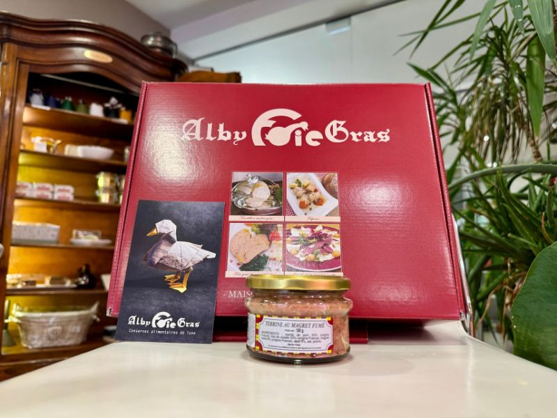 Coffret Festin du Canard : assortiment de 2 foies gras & 5 entrées du tarn