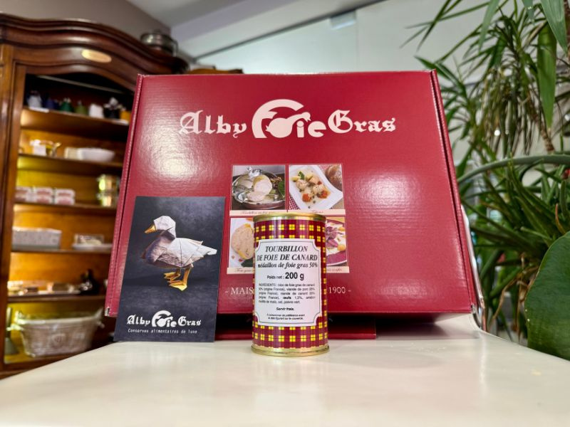 Coffret Festin du Canard : assortiment de 2 foies gras & 5 entrées du tarn