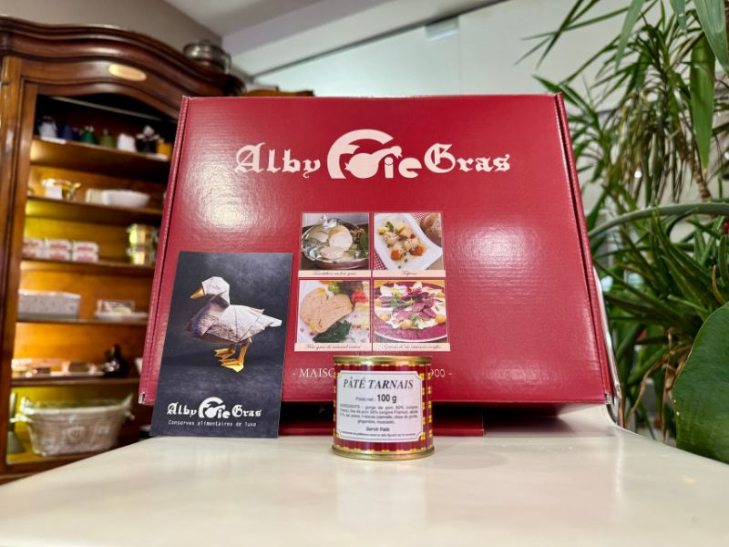 Coffret Festin du Canard : assortiment de 2 foies gras & 5 entrées du tarn