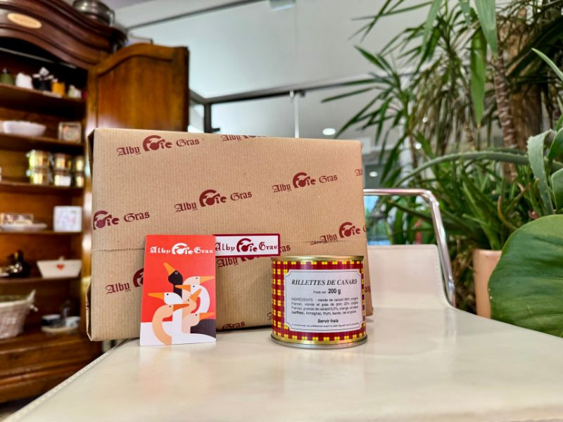 Coffret Trésors d'Albi : Pâté Tarnais, Terrine & Fritons de canard