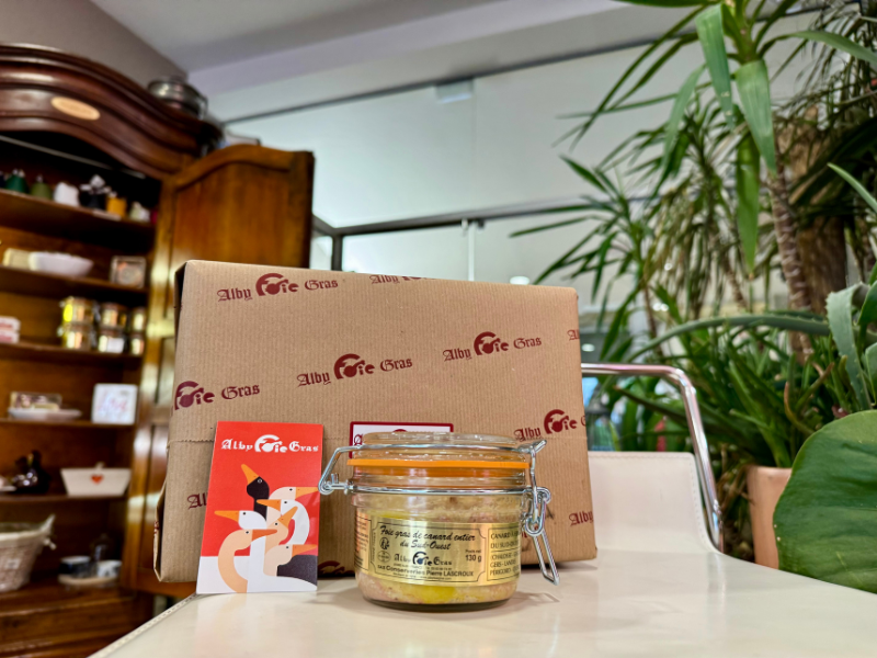 Coffret Visite Albigeoise : Foie Gras, Rillettes et Fritons de canard