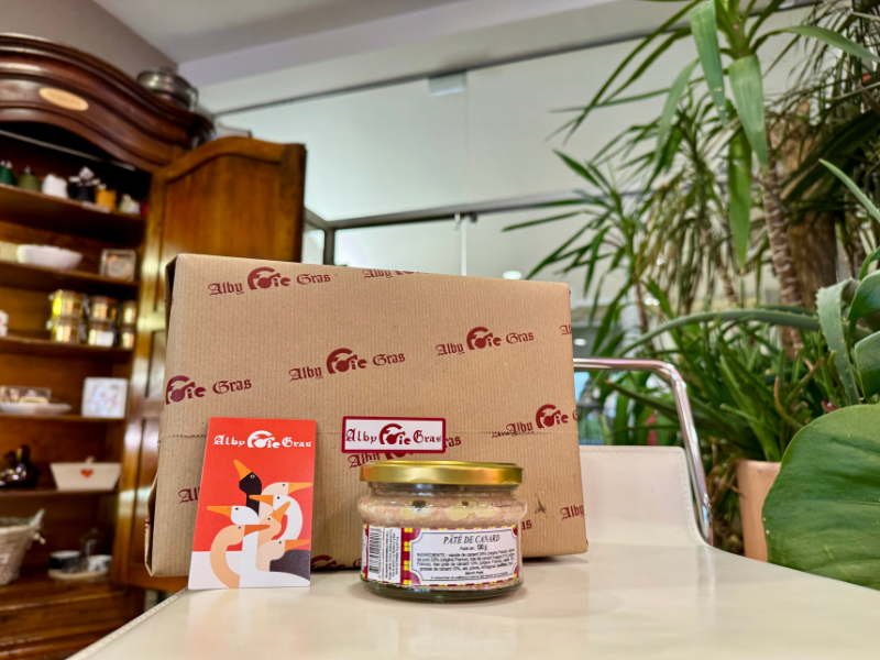 Coffret Visite Albigeoise : Foie Gras, Rillettes et Fritons de canard