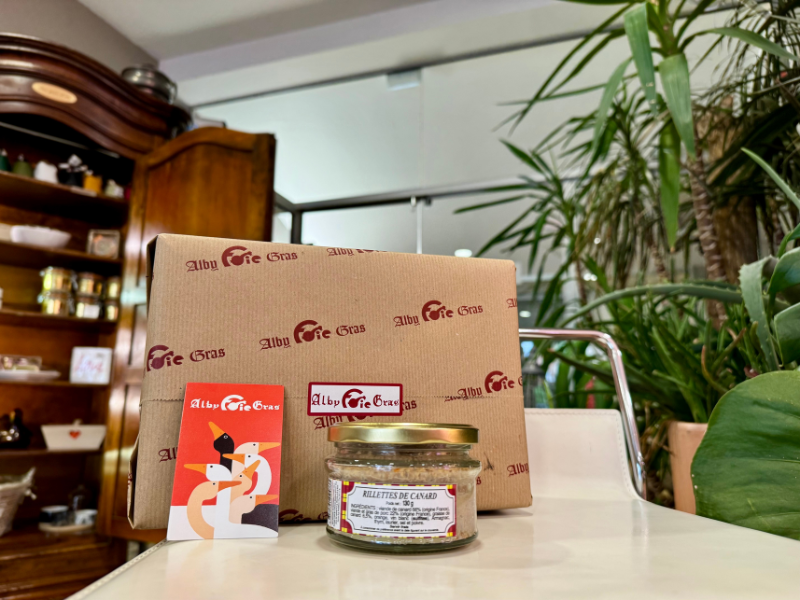 Coffret Visite Albigeoise : Foie Gras, Rillettes et Fritons de canard
