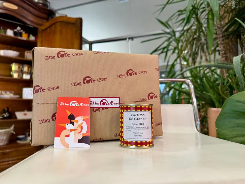 Lot de 3 entrées Tarnaises : Pâté, Fritons et Rillettes de canard