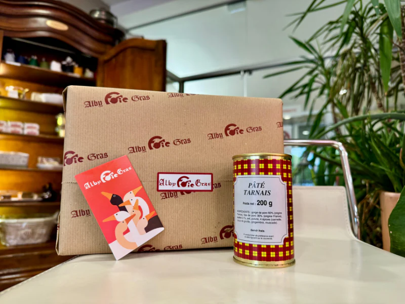 Coffret Trésors d'Albi : Duo de Pâtés & Fritons de canard