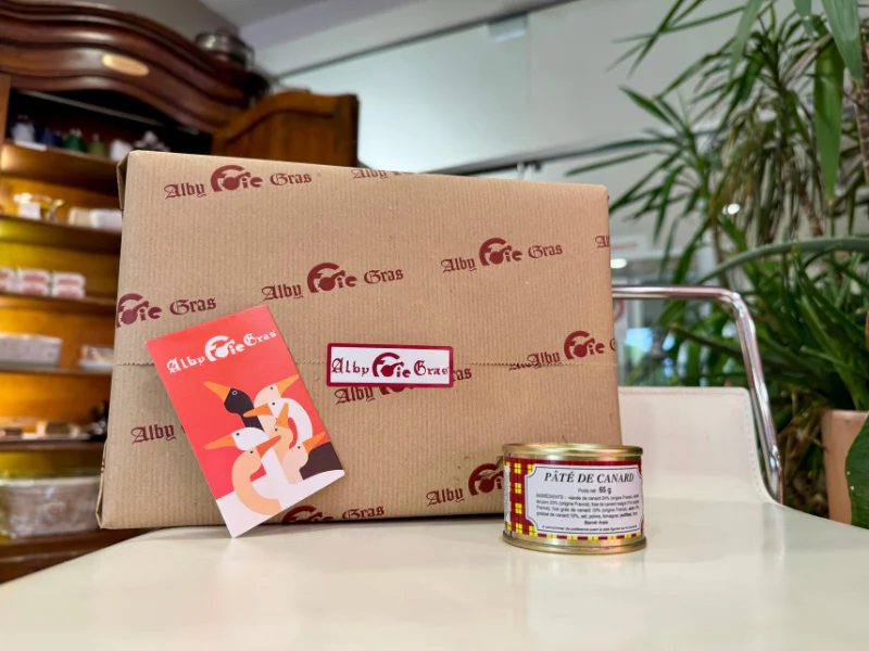 Coffret Trésors d'Albi : Duo de Pâtés & Fritons de canard