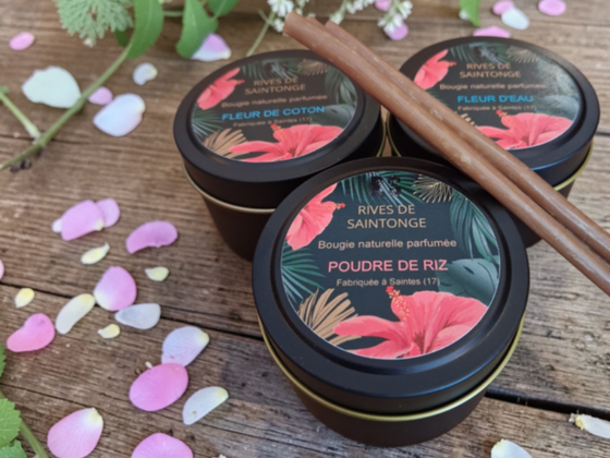 Bougies coffret printanier