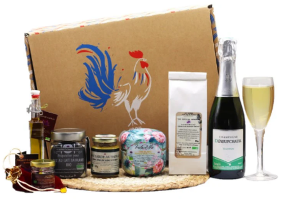 Coffret Raffiné Champgne Brut et Safran