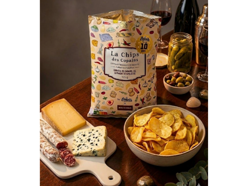 Coffret 8 Paquets de Chips Artisanales
