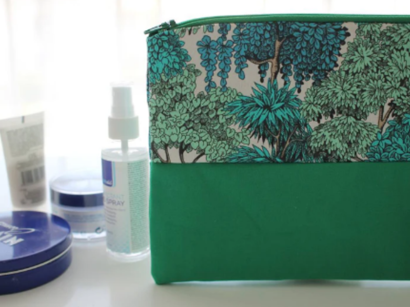 Pochette zippée Maya