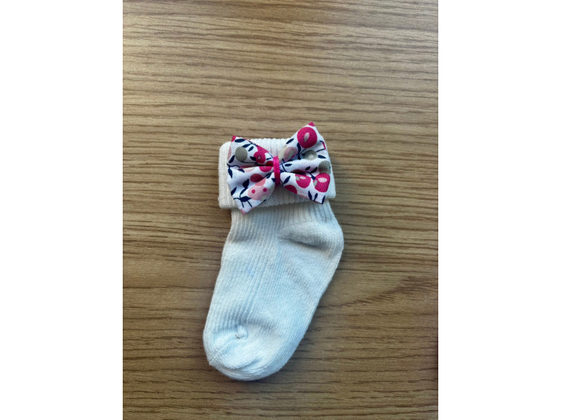 Box Eté : Paire de chaussette noeud pour bébé