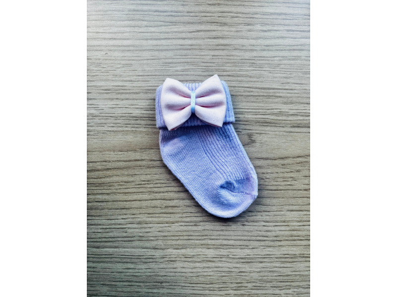 Box Eté : Paire de chaussette noeud pour bébé