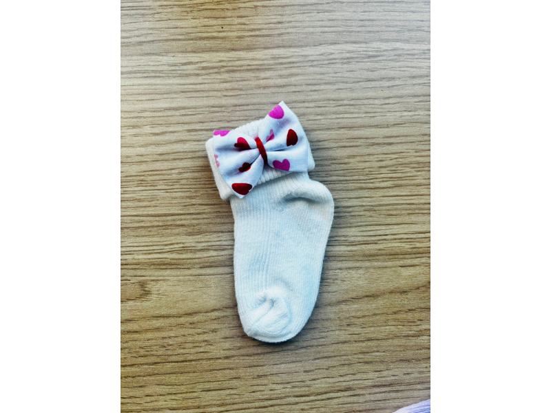 Box Hiver : Paire de chaussette noeud pour bébé