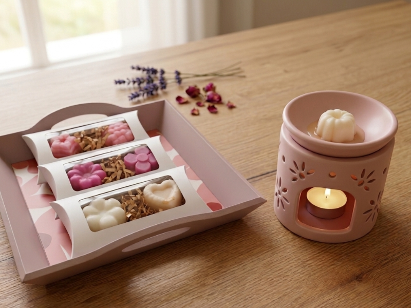Coffret Brûle-parfum et 6 fondants