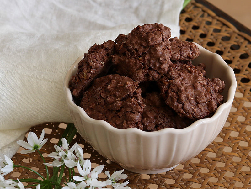 Lot tout choco : biscuits et cacao à boire artisanaux