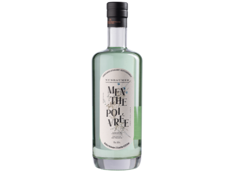 Liqueur de Menthe Poivrée, 30°, format 70 cl