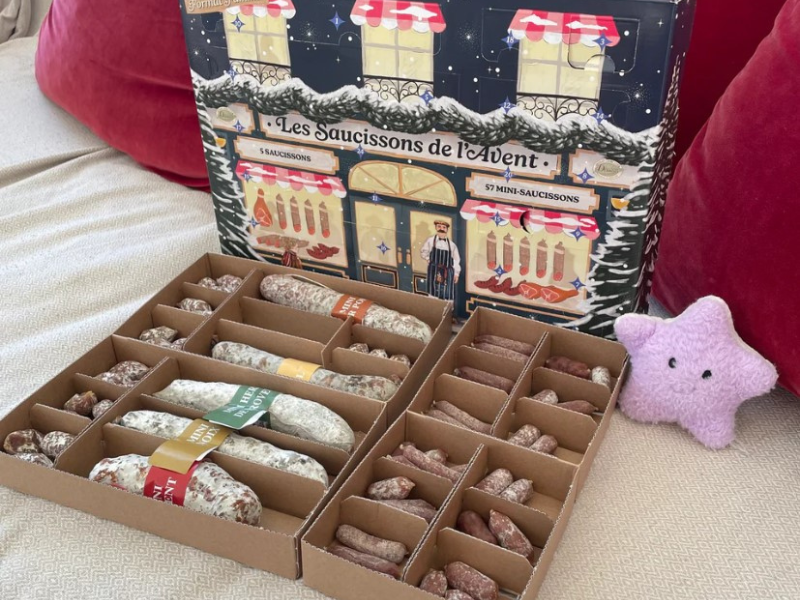 Calendrier de l'Avent 100% Saucisson