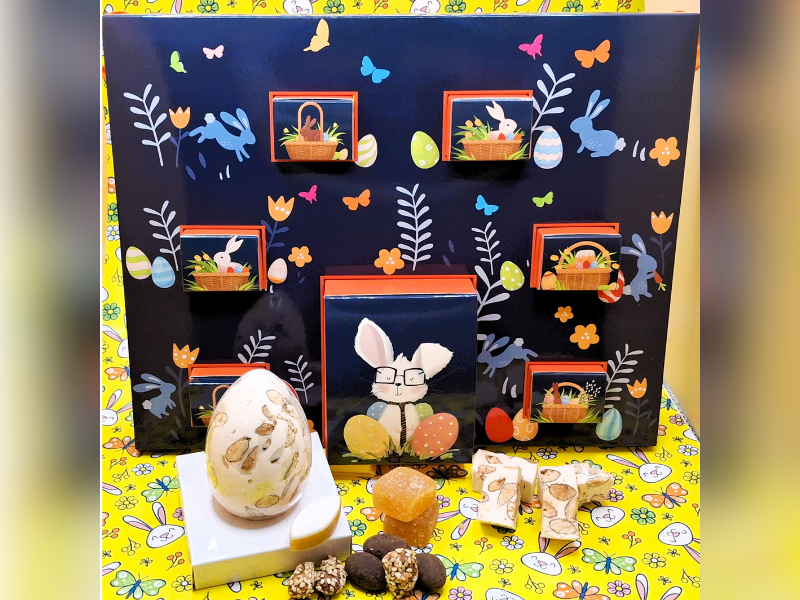 Calendrier de l'Avent Gourmandises de Pâques