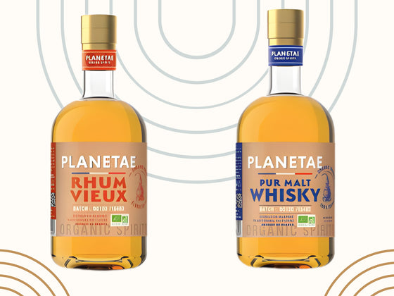 Planetae vieilli - Whisky et Rhum ambré BIO et Français