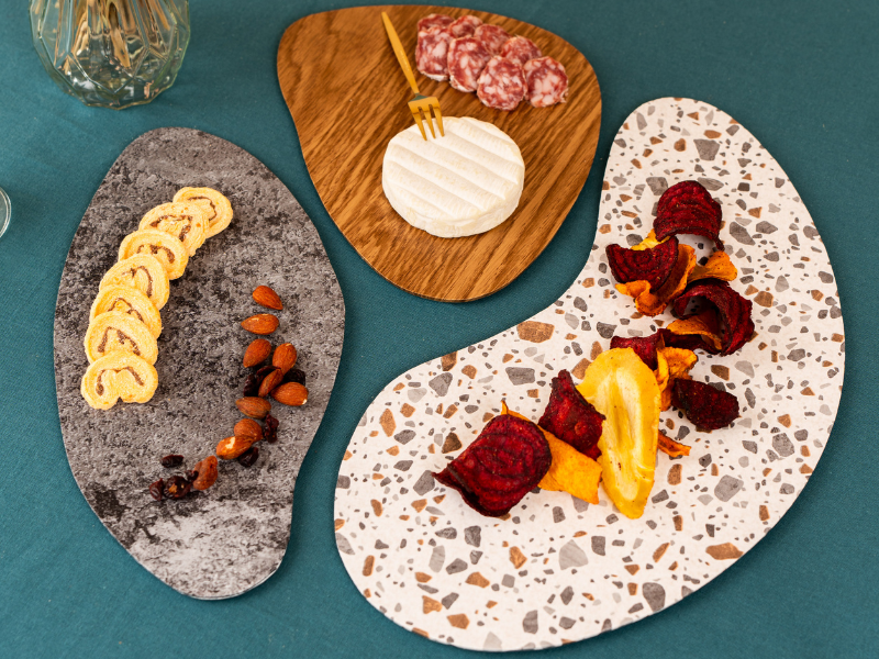 assiettes de présentation PALET