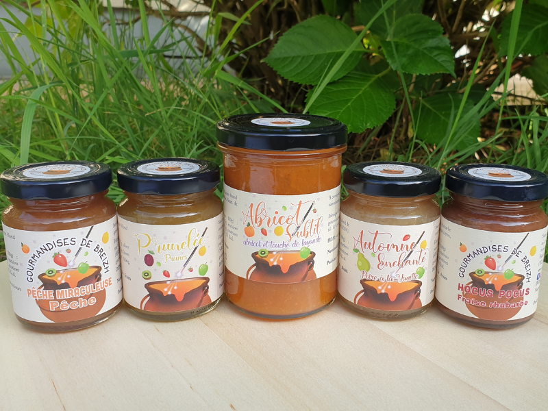 Coffret Plaisirs fruités - 5 Préparations de Fruits