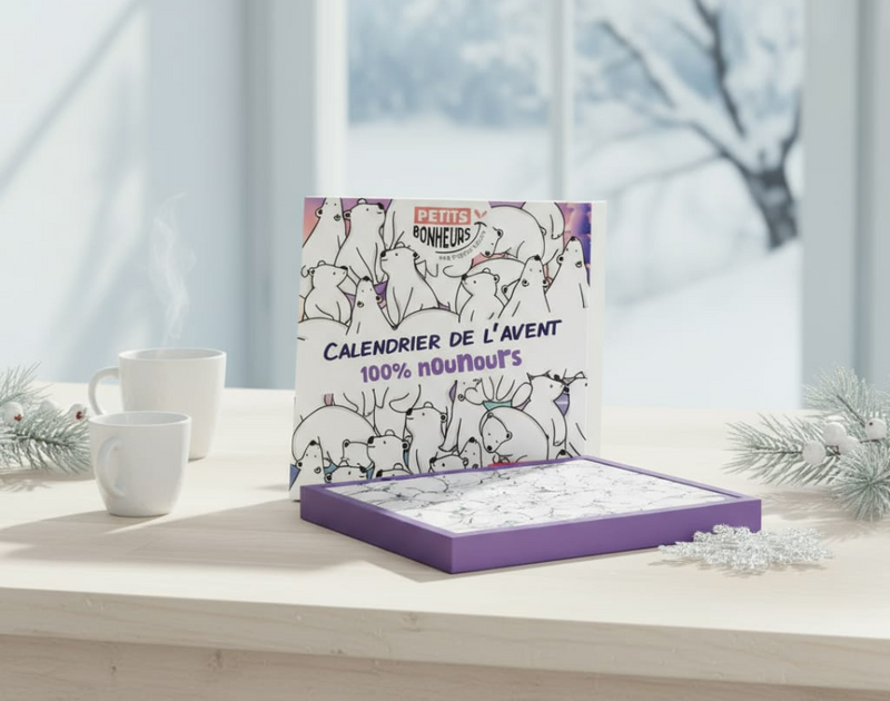 Calendrier de l'Avent 100% Nounours en Chocolat