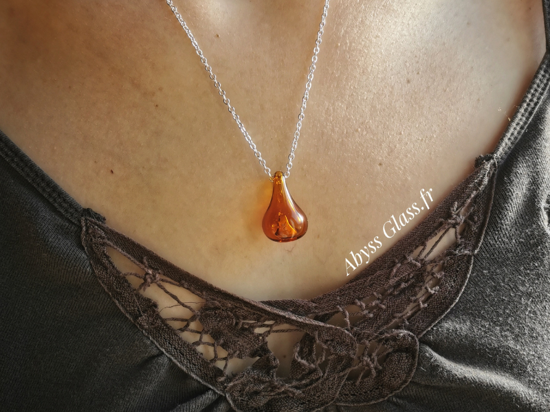 Pendentif d'Olfactothérapie diffuseur d'huile essentielle